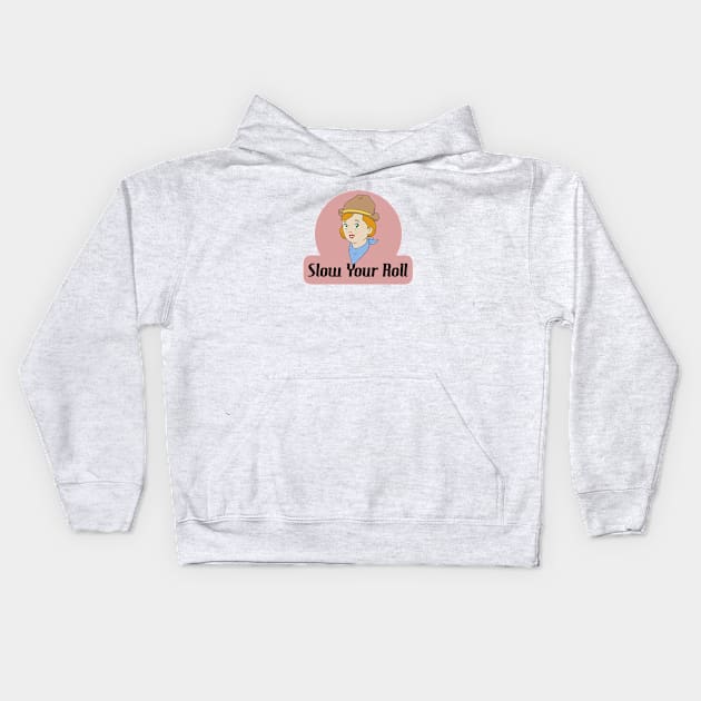 Cow girl Kids Hoodie by CastleofKittens